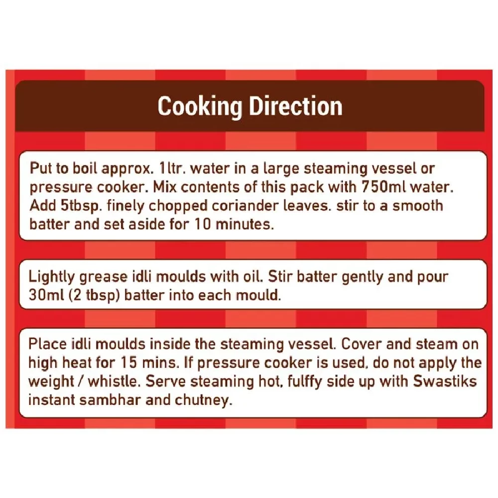 Swastiks Ready to Mix - Rava Idly, 500 g-6.webp